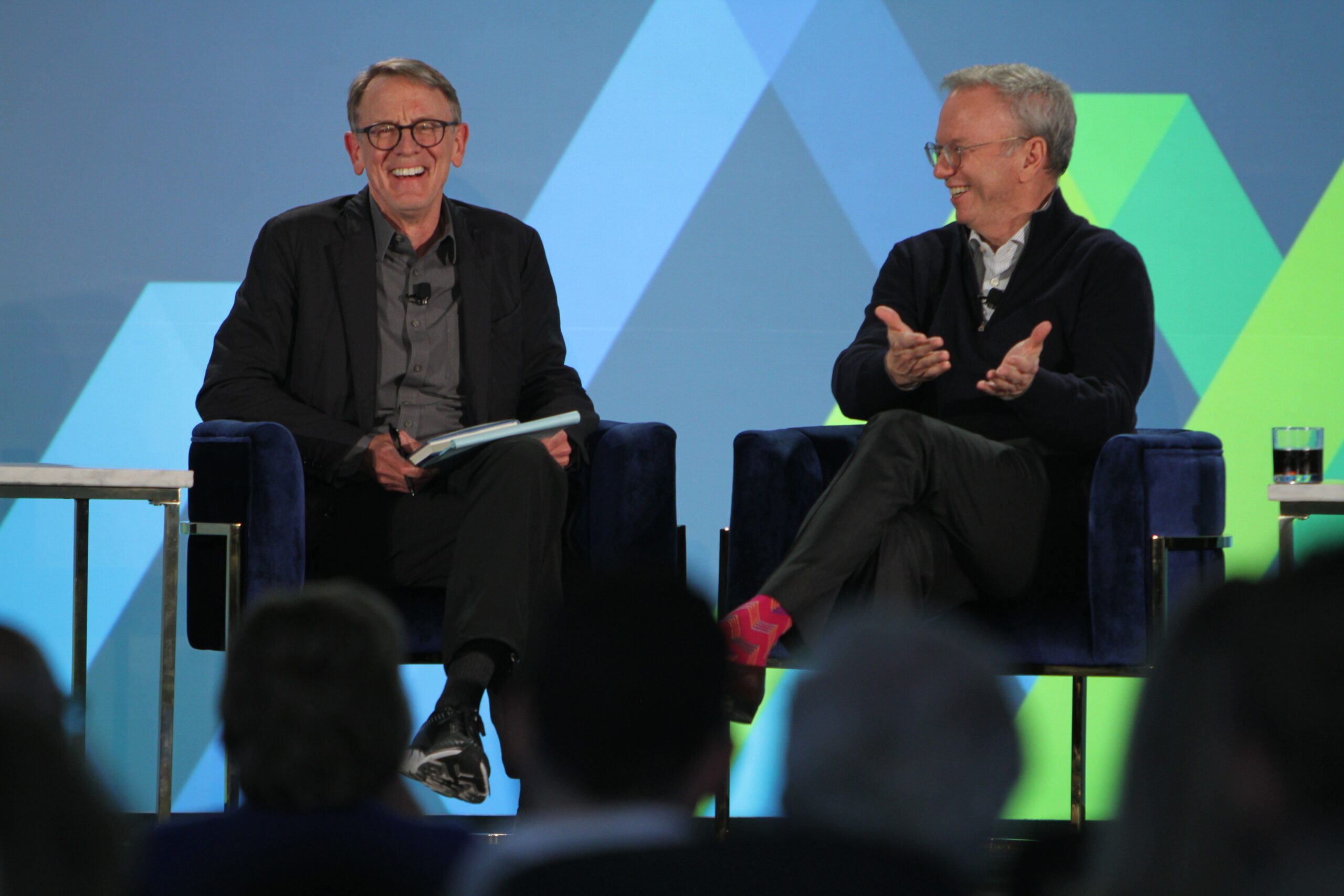 Eric Schmidt and John Doerr discuss the compromise big tech and health care need next