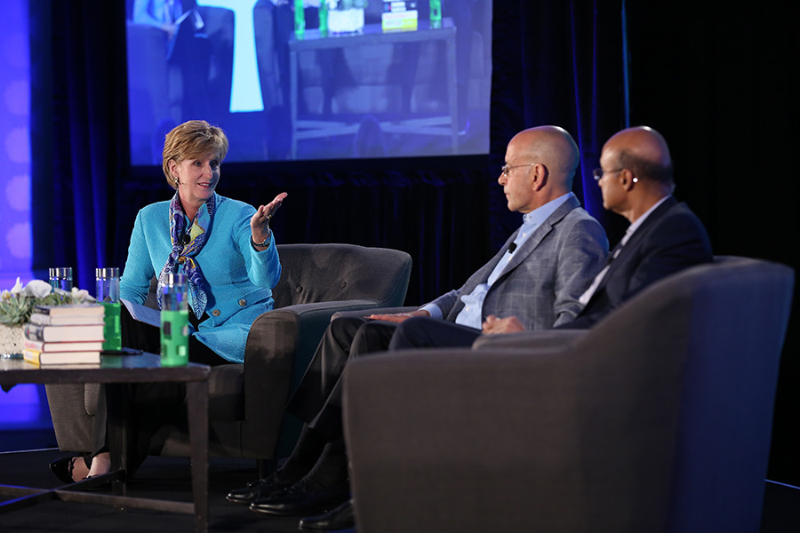 Susan DeVore on stage at the Summit