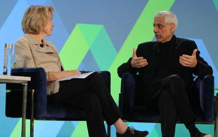 Vinod Khosla and Molly Coye 700x440 1